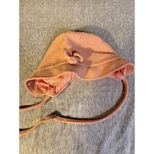 Tweed Pink Toddlers Girls Hat Sweet Bonnet Fancy Boutique